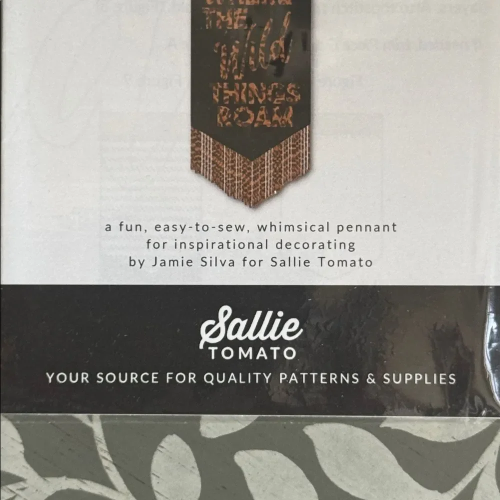 Sallie Tomato Wild Pennant Pattern